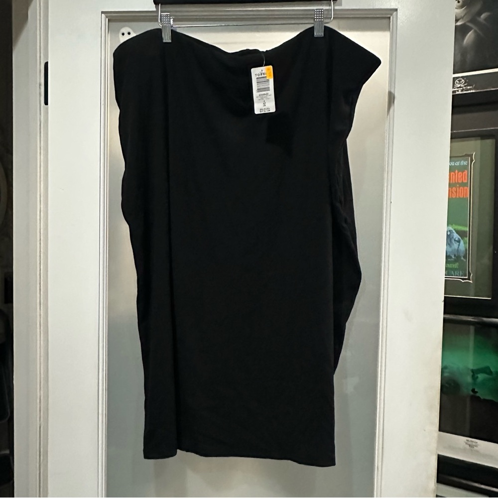 Torrid Midi Rib Column Skirt - Picture 3 of 6